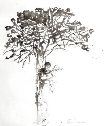 Original Contemporary Nature Drawings by Hanna Sidorowicz