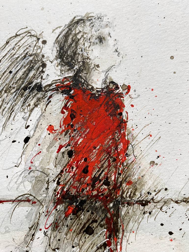 Original Contemporary Classical Mythology Painting by Hanna Sidorowicz