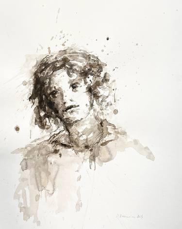 Original Classicism Children Drawings by Hanna Sidorowicz