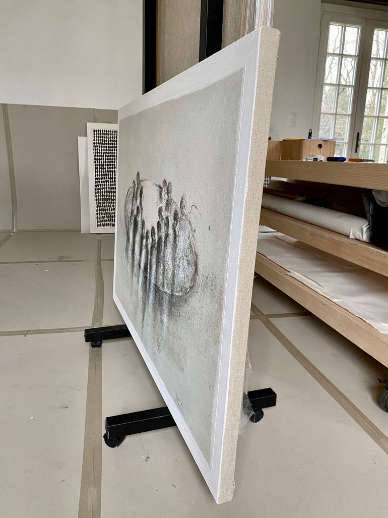 Original Contemporary People Painting by Hanna Sidorowicz