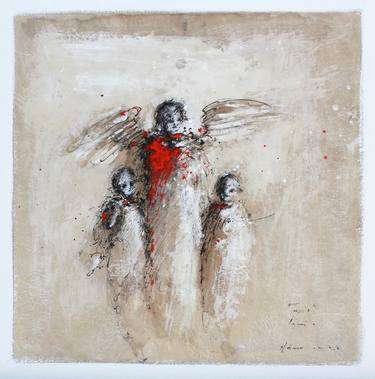 Print of Figurative Family Paintings by Hanna Sidorowicz