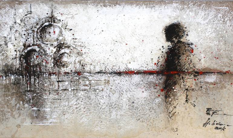 Print of Fine Art People Painting by Hanna Sidorowicz