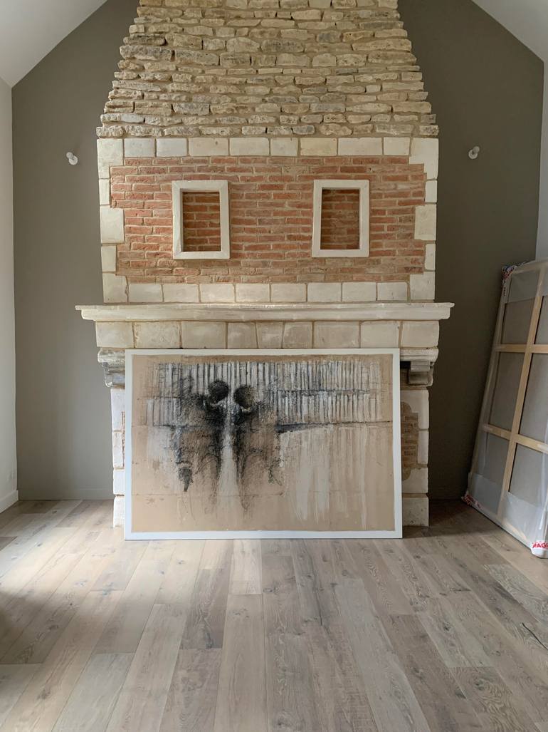 Original Figurative People Painting by Hanna Sidorowicz