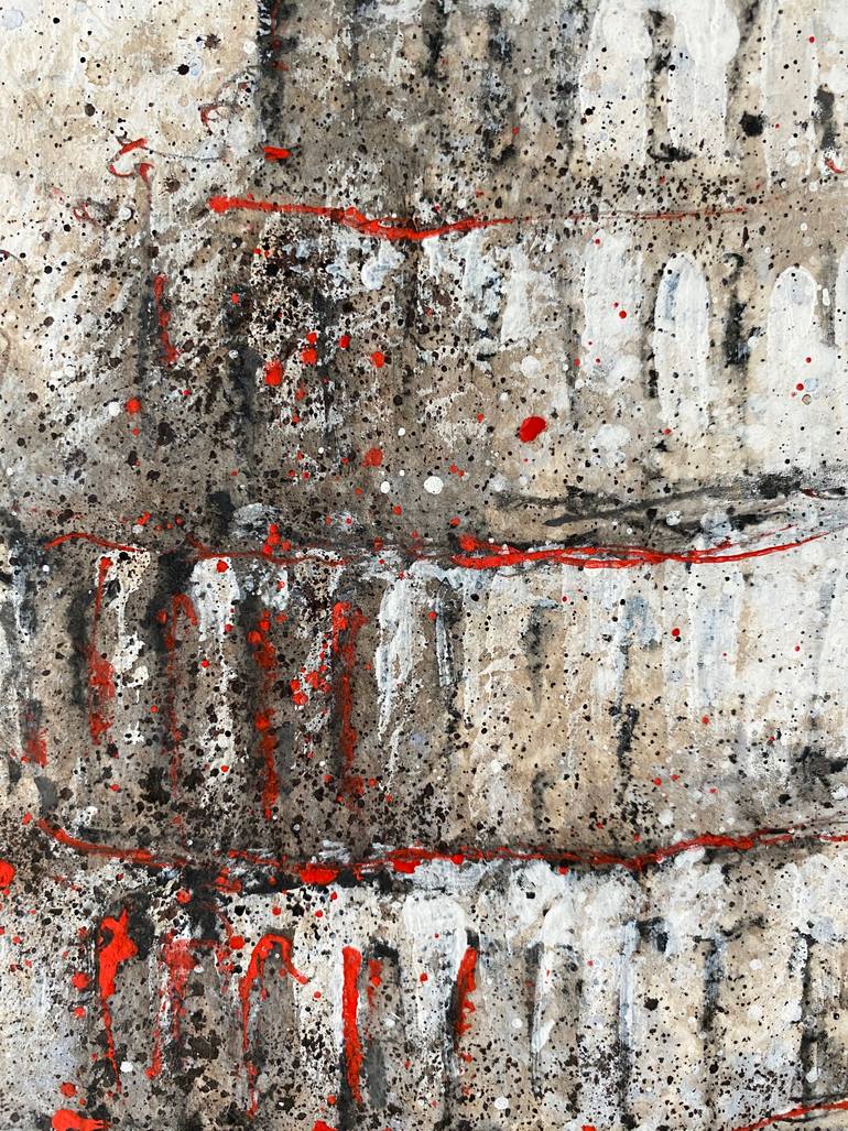 Original Figurative Architecture Painting by Hanna Sidorowicz