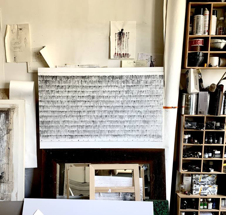 Original Calligraphy Painting by Hanna Sidorowicz