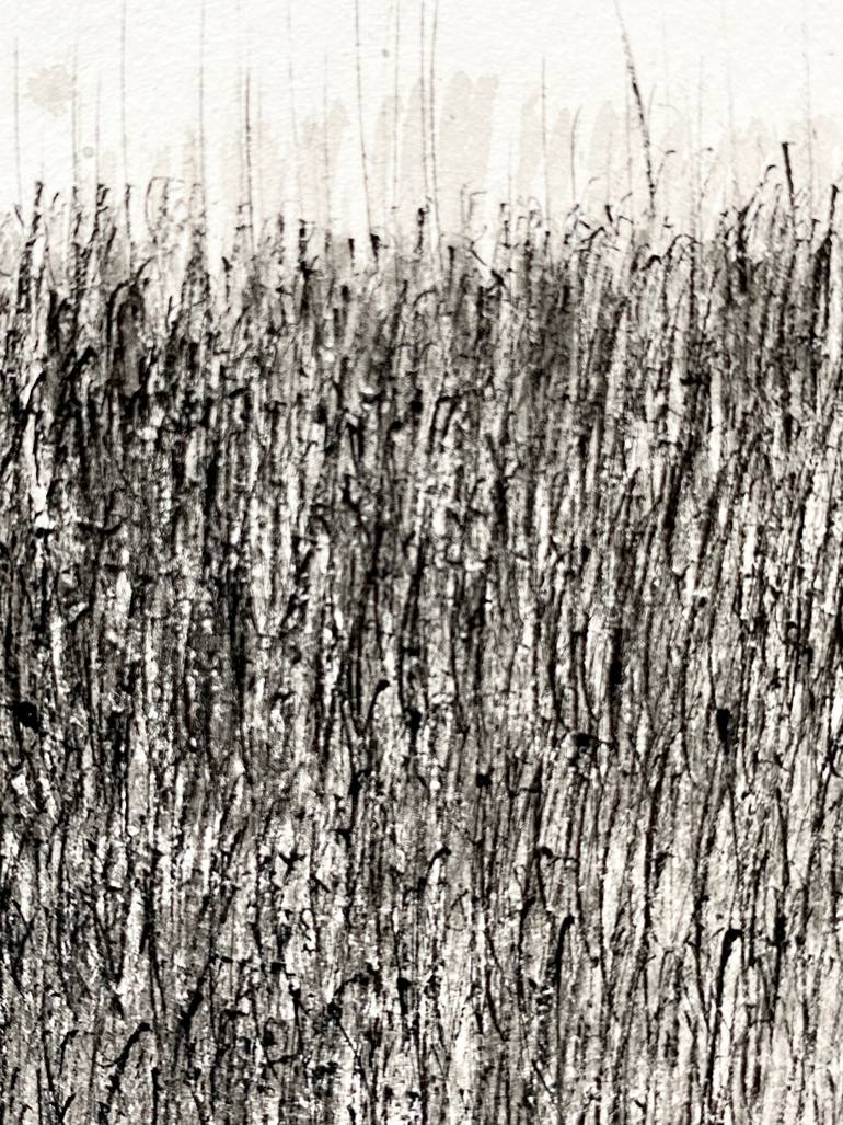 Original Modernism Landscape Drawing by Hanna Sidorowicz