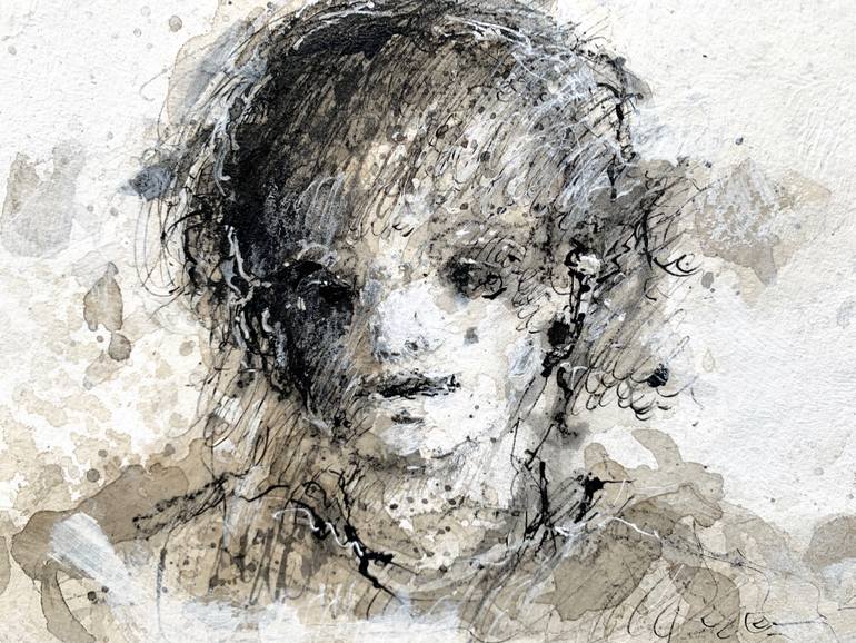 Original Figurative People Painting by Hanna Sidorowicz