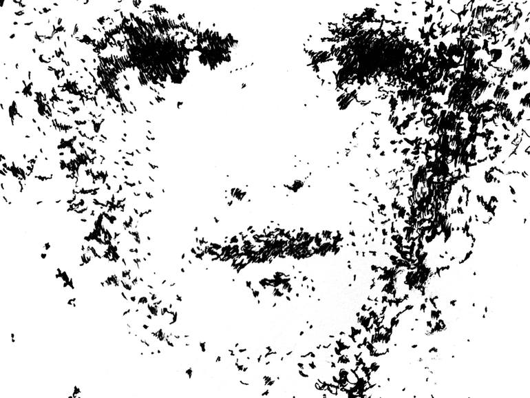 Original Figurative People Drawing by Hanna Sidorowicz