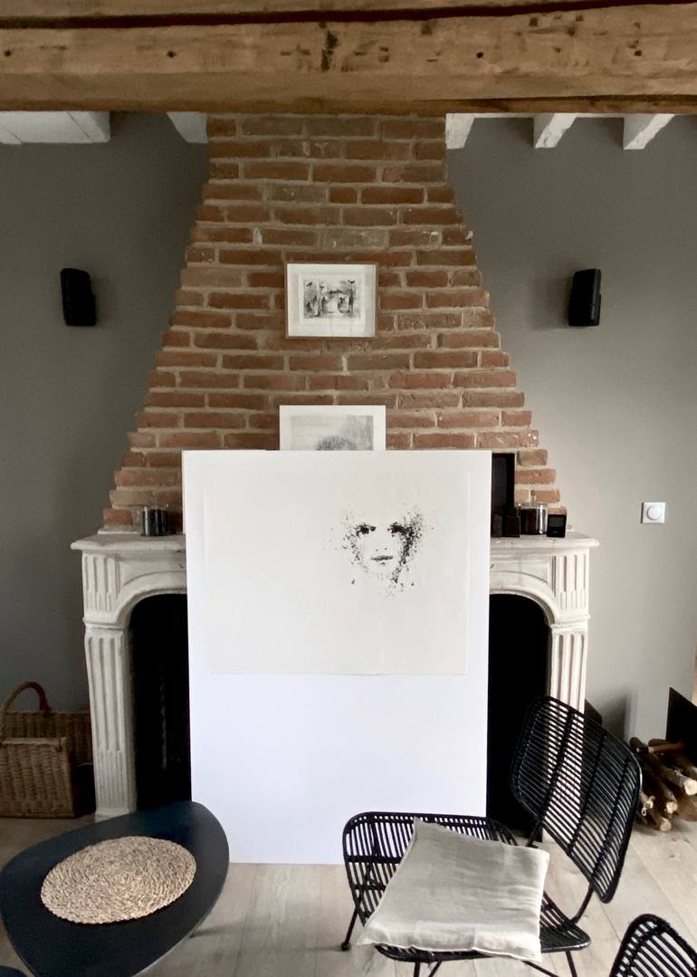 Original Figurative People Drawing by Hanna Sidorowicz