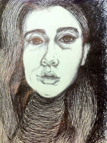 Print of Expressionism Portrait Drawings by GianlucaGiuseppe Carta