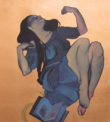 Print of Women Paintings by Jakub Godziszewski