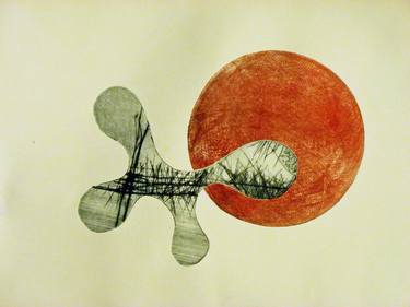 Print of Conceptual Abstract Printmaking by Georgia Grigoriadou