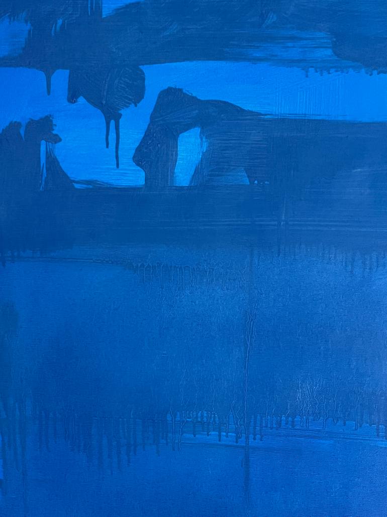 Original Abstract Expressionism Abstract Painting by Joyce Dunn