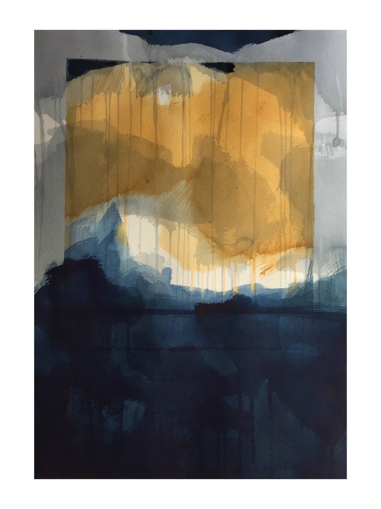 Original Abstract Expressionism Abstract Painting by Joyce Dunn