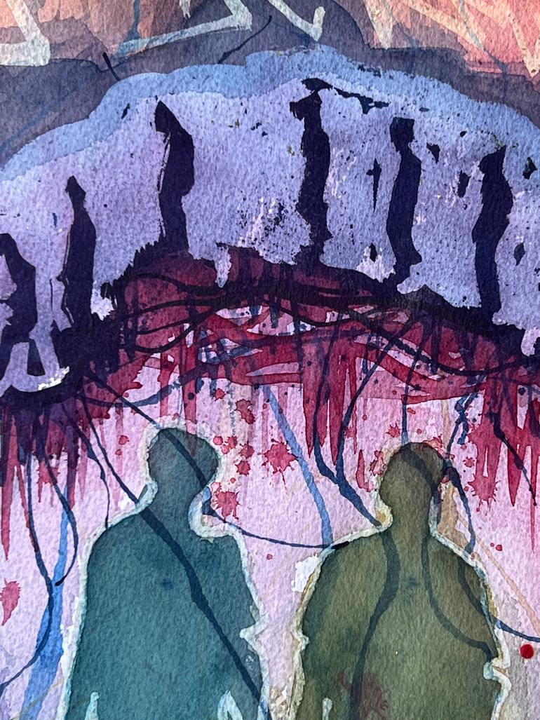 Original Abstract Expressionism Pop Culture/Celebrity Painting by Joyce Dunn