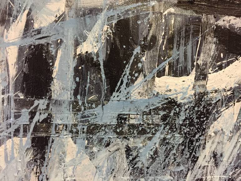 Original Abstract Expressionism Abstract Painting by Joyce Dunn