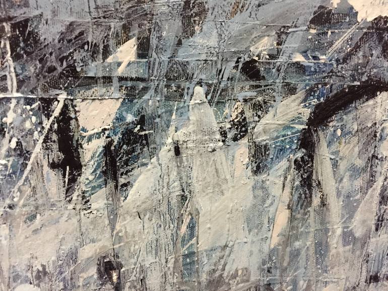 Original Abstract Expressionism Abstract Painting by Joyce Dunn