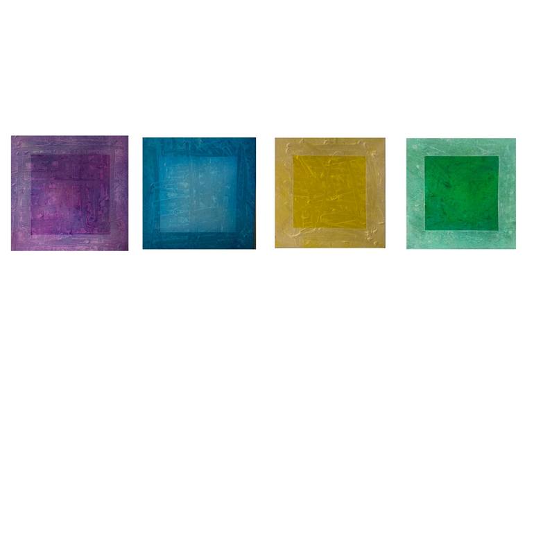 Original Abstract Expressionism Abstract Painting by Joyce Dunn