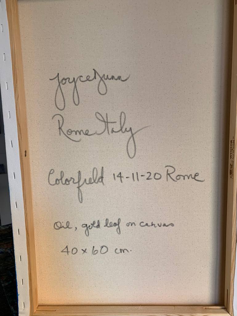 Original Abstract Expressionism Abstract Painting by Joyce Dunn