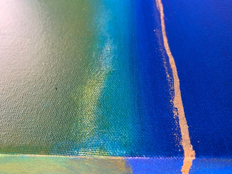 Original Abstract Expressionism Abstract Painting by Joyce Dunn