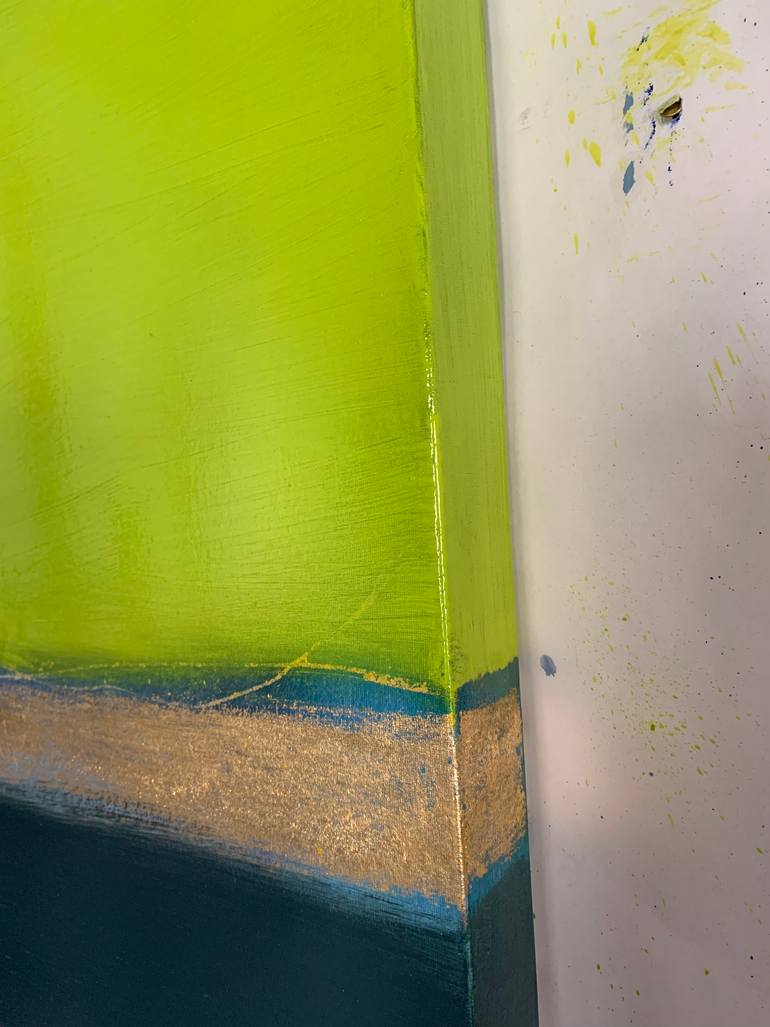 Original Abstract Expressionism Abstract Painting by Joyce Dunn