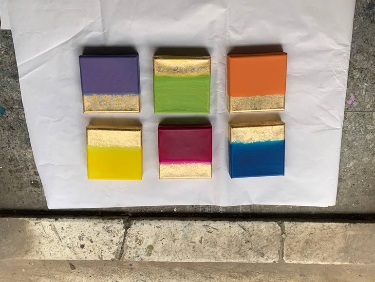 Original Abstract Expressionism Abstract Painting by Joyce Dunn