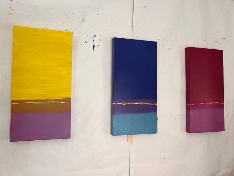 Original Abstract Expressionism Abstract Painting by Joyce Dunn