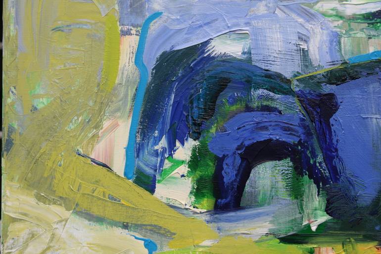 Original Abstract Expressionism Abstract Painting by Jay Petrow