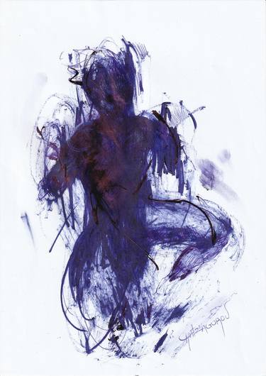 Print of Abstract Men Drawings by Giorgos Chatziagorou