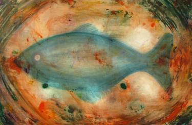 Print of Fish Paintings by Bronwyn Rodden