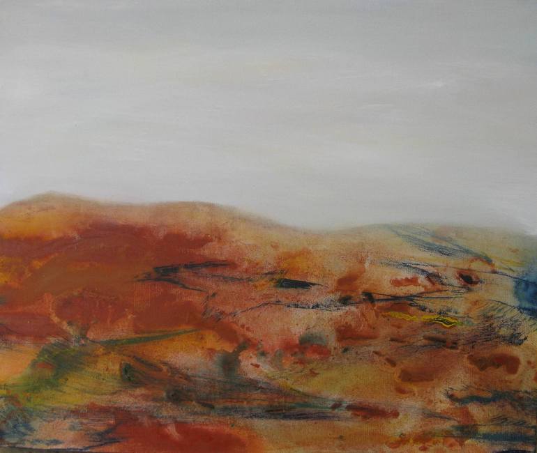 Original Abstract Expressionism Landscape Painting by Bronwyn Rodden