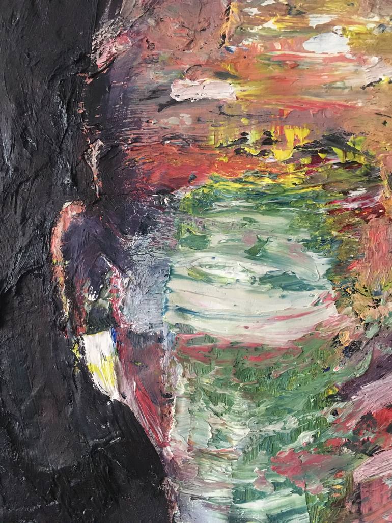 Original Abstract Expressionism Abstract Painting by Aisling Dunne
