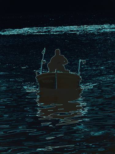 Fisher on Boat_Kayıktaki Balıkçı thumb
