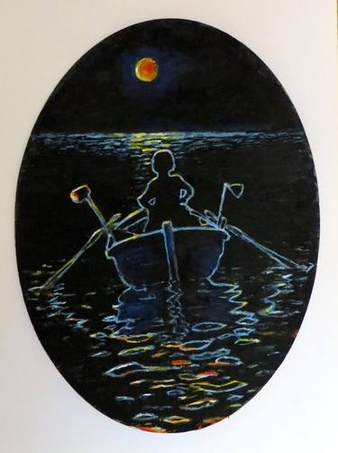 Print of Boat Paintings by Kazım Çalışır