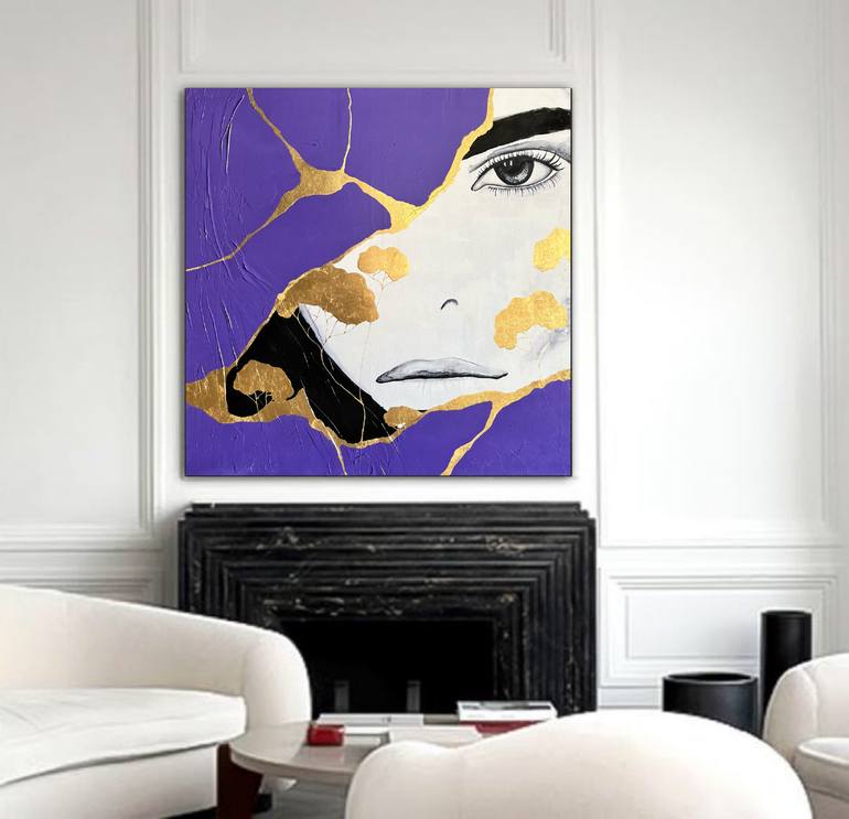 Original Figurative People Painting by Ramona Russu