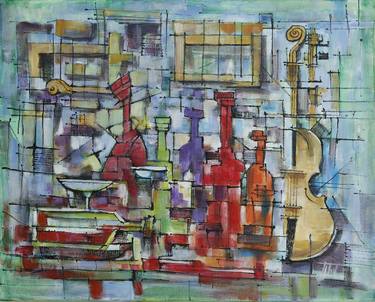 Print of Abstract Still Life Paintings by Jaroslaw Glod
