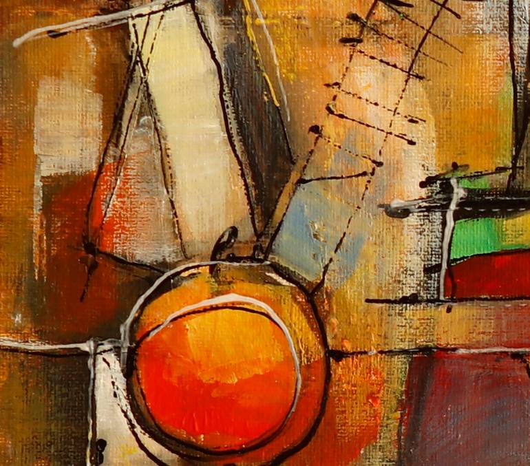 Original Abstract Still Life Painting by Jaroslaw Glod