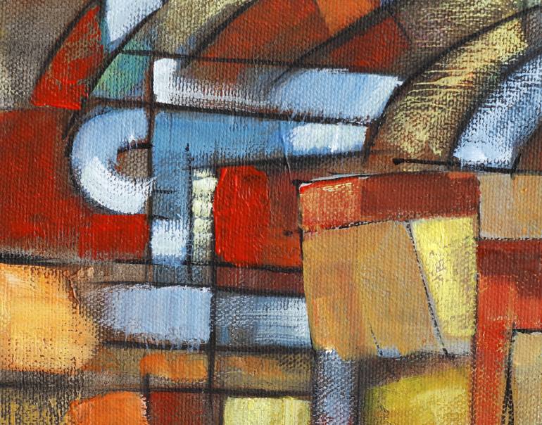 Original Abstract Still Life Painting by Jaroslaw Glod