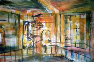 Original Impressionism Architecture Drawings by Ana D'Apuzzo