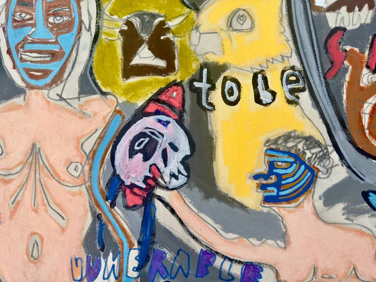 Original Contemporary Abstract Painting by Jonas Fisch