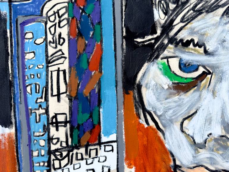 Original Figurative Abstract Painting by Jonas Fisch