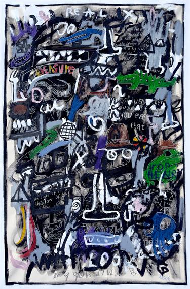 Original Contemporary Abstract Painting by Jonas Fisch