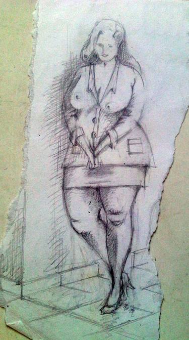 Original Women Drawings by Celino Deira