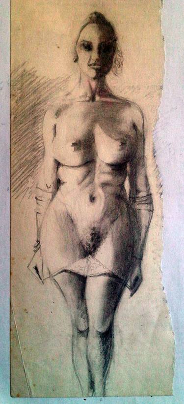 Original Figurative Erotic Drawings by Celino Deira