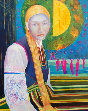 Print of People Paintings by Magdalena Walulik