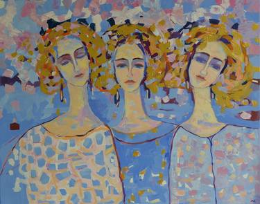 Print of Portrait Paintings by Magdalena Walulik