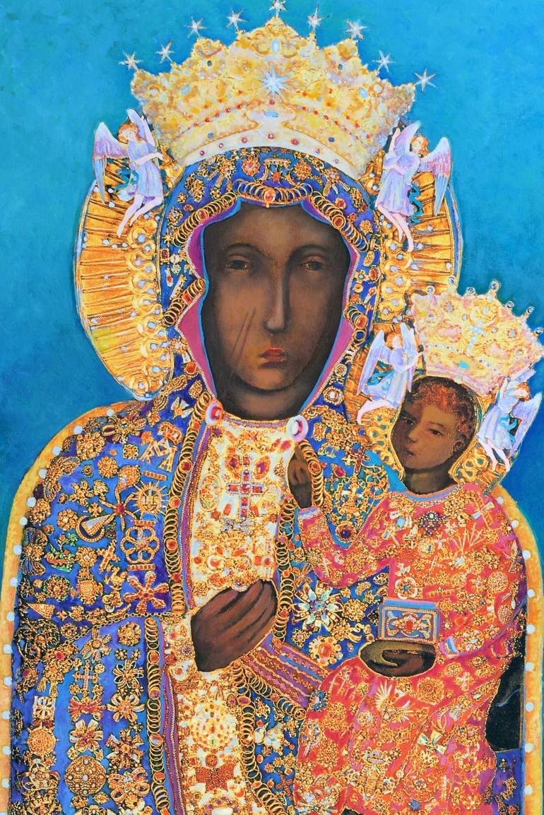 Our Lady of Czestochowa Black Madonna Poland icon