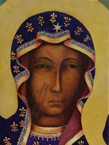 Our Lady of Czestochowa Black Madonna of Poland icon thumb