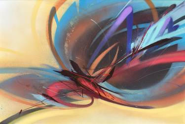 Original Abstract Paintings by Bob Peck