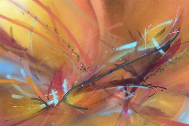 Original Abstract Paintings by Bob Peck